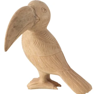 J-line - træfigur - fugl  - 33 x 29, 5 x 24 cm