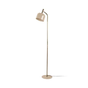 Present Time Floor lamp Smart Enamel soft brown - Udsalg