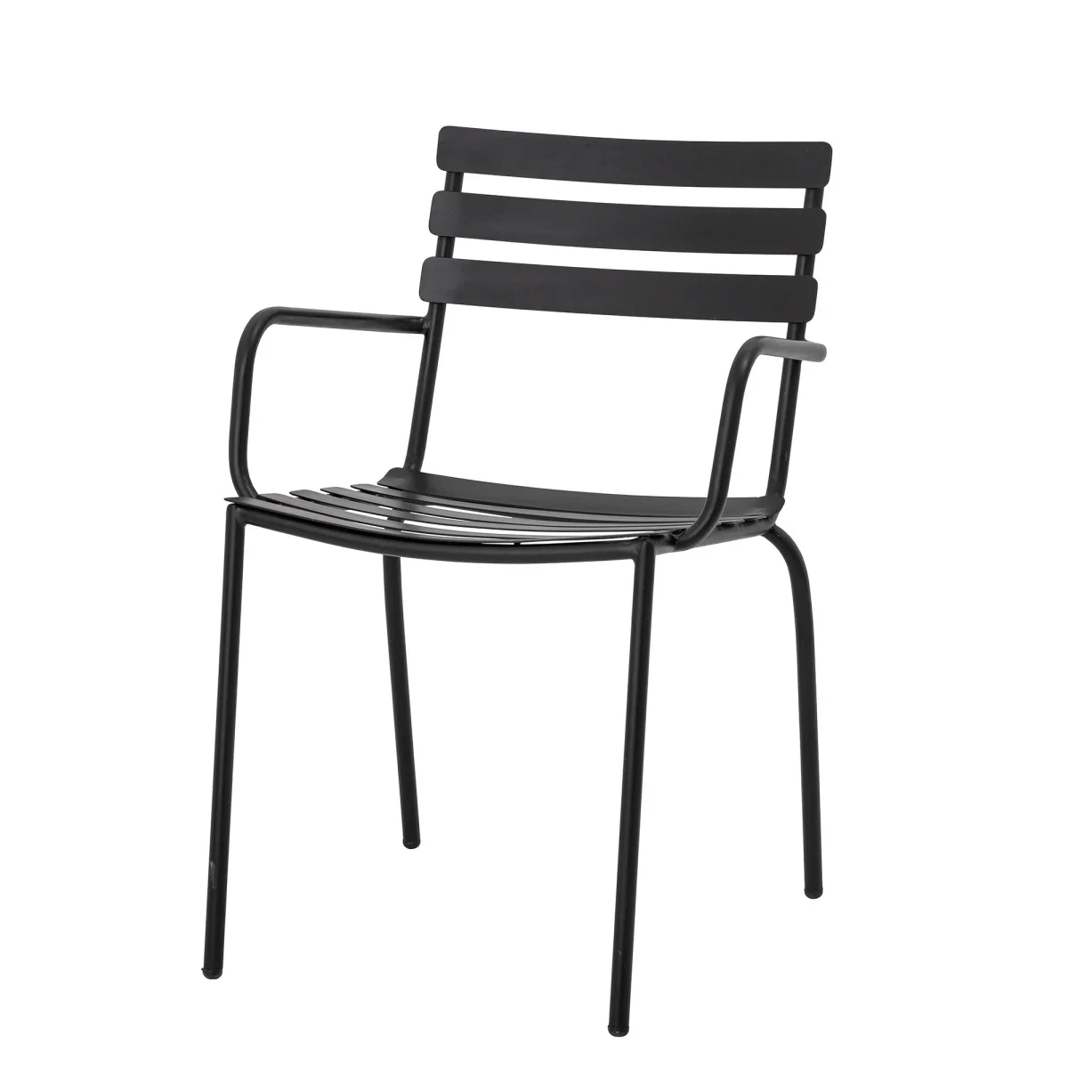 Bloomingville - Monsi Spisebordsstol Metal Sort 80 cm, 4 stk - Billede 4