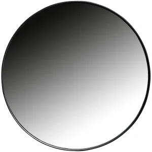 WOOOD - Doutzen Rundt Spejl Metal Sort - Ø80 cm