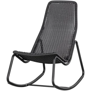 WOOOD - Tom Garden Gyngestol Sort - 97x51x95 cm