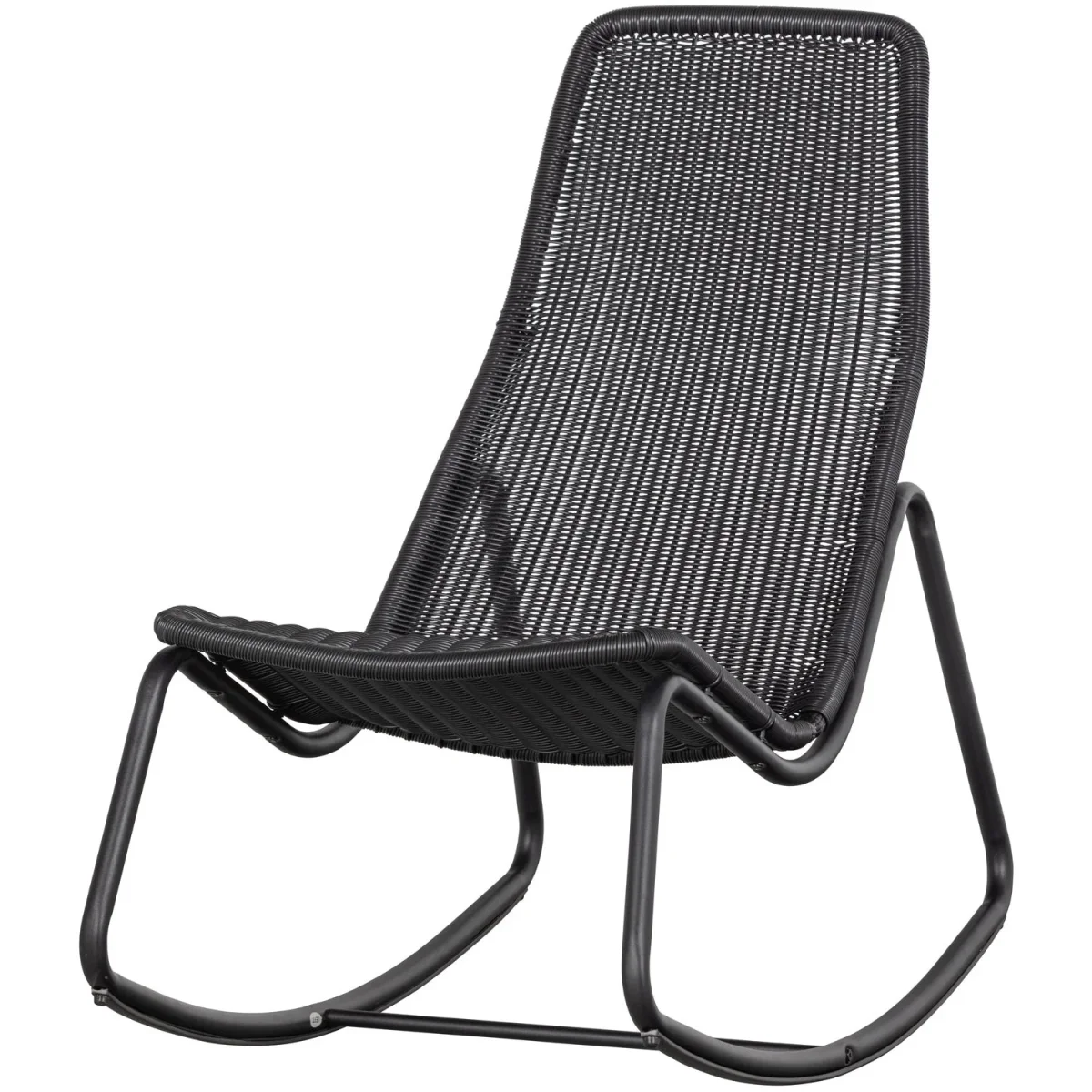 WOOOD - Tom Garden Gyngestol Sort - 97x51x95 cm