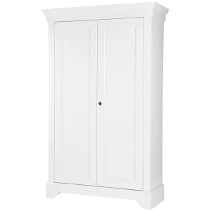 WOOOD - Isabel Skab Fyr Hvid FSC - 191x118x47 cm