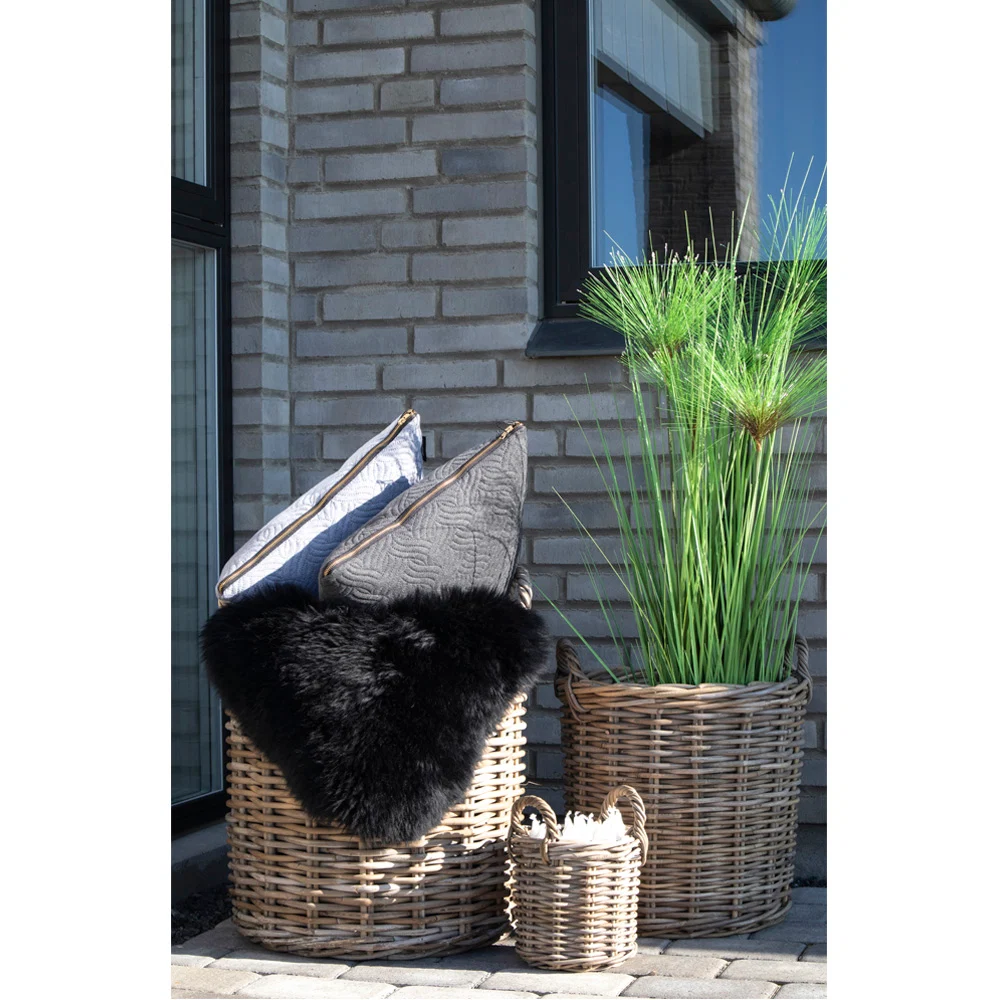 Caor Kurve - Kurve, Kubu Rattan, Natur Sæt Af 4 - Billede 4