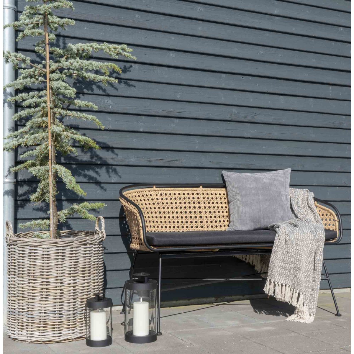 Caor Kurve - Kurve, Kubu Rattan, Natur Sæt Af 4 - Billede 7