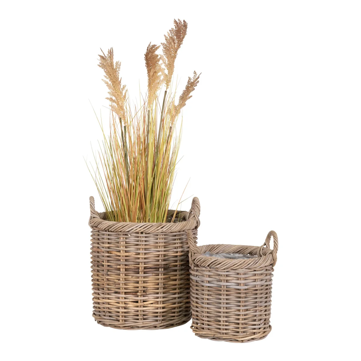 Gili Kurve - Kurve, Kubu Rattan, Natur Sæt Af 2 - Billede 4
