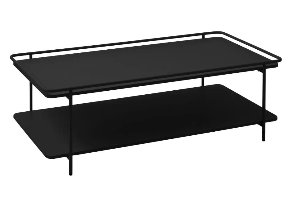 Yuba sofabord, sort, 110x55x34,3cm - Billede 4