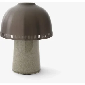&TRADITION RAKU PORTABLE SH8 GRÅ OG BRONZE BORDLAMPE