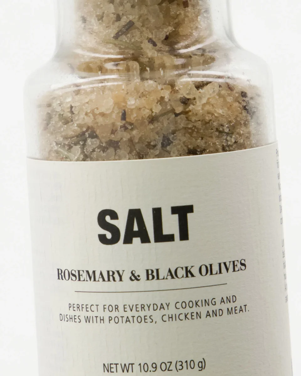 Nicolas Vahé - Havsalt Rosmarin & Sorte Oliven 310g Middelhav - Billede 3
