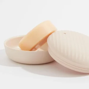 Rejsebeholder Til Sæbebar - Beige