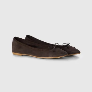 Ballerina - Nubuck Brown