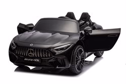 License - Mercedes SL63 AMG, 4 hjulstræk, 4x24V 200W, sort