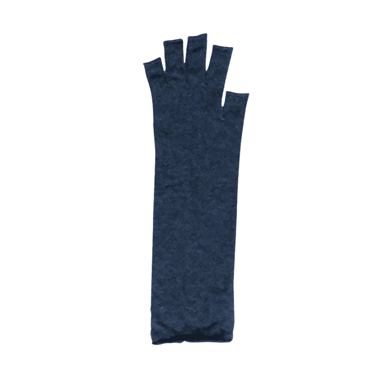 TENI Lange Fingervanter - Uld - Navy (NK0114)