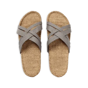 Sandal - Woman #1 - Grey Stripes