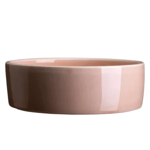 The Hoff Saucer - Glaseret Underskål - Quartz Rose