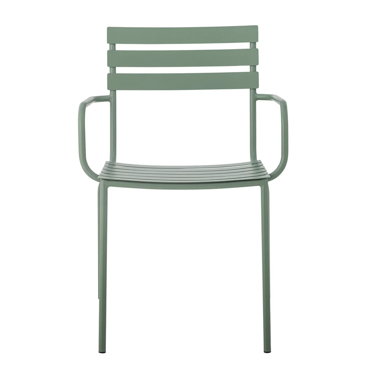 Bloomingville - Monsi Spisebordsstol Metal Grøn 80 cm, 4 stk