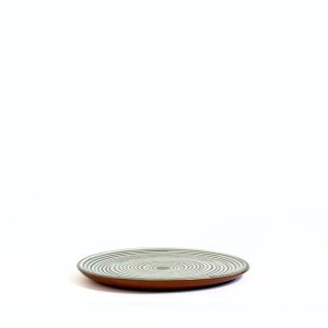 Classic Stripe - Tallerken - Sage