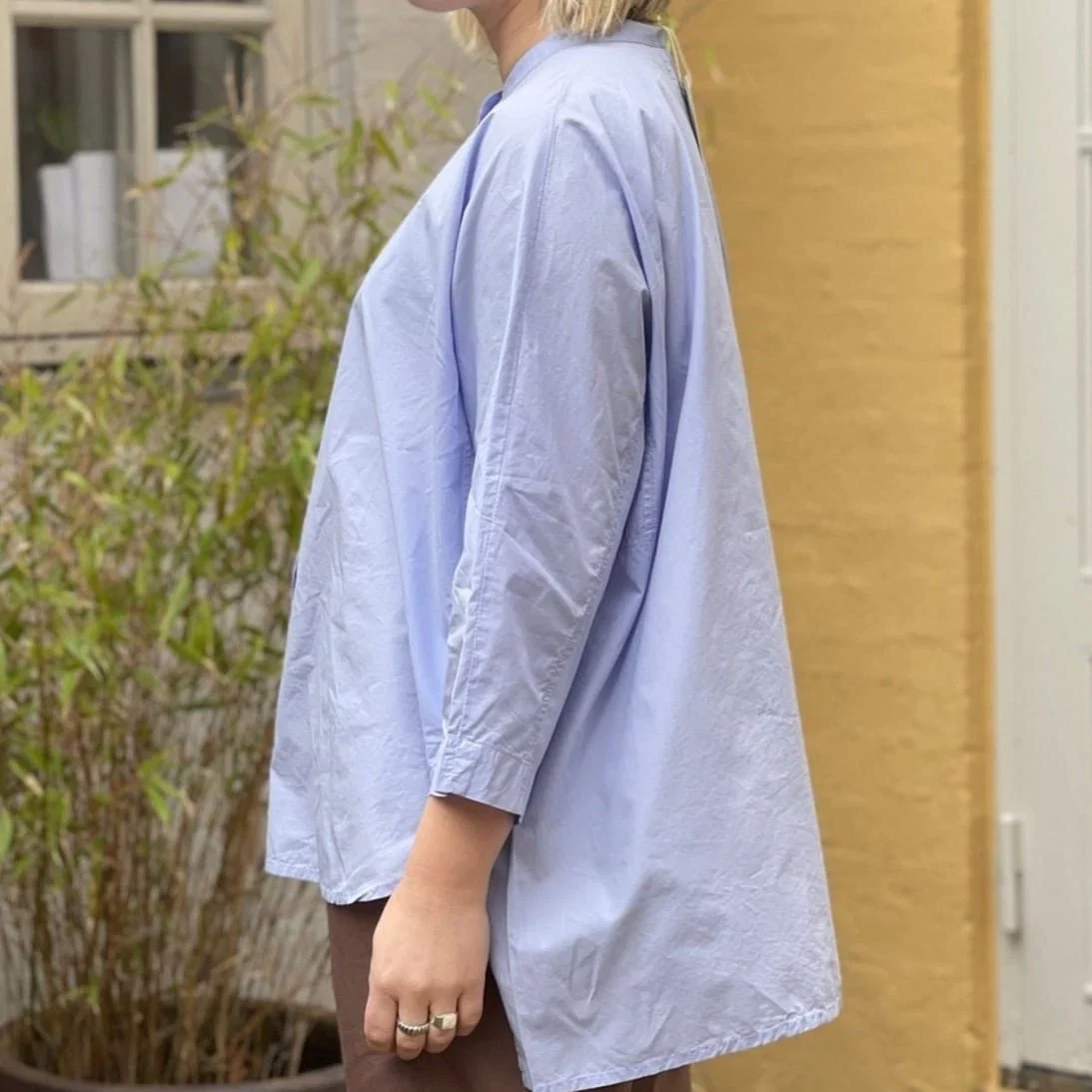Seoul Skjorte - Øko Bomuld - Baby Lavender - Billede 4