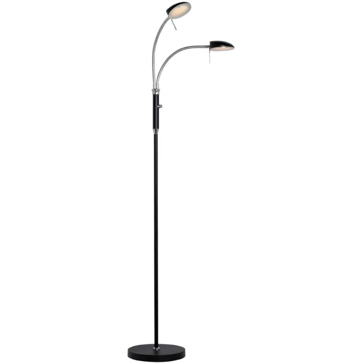 Halo Design Vegas Duo Gulvlampe Sort/Krom - Billede 2